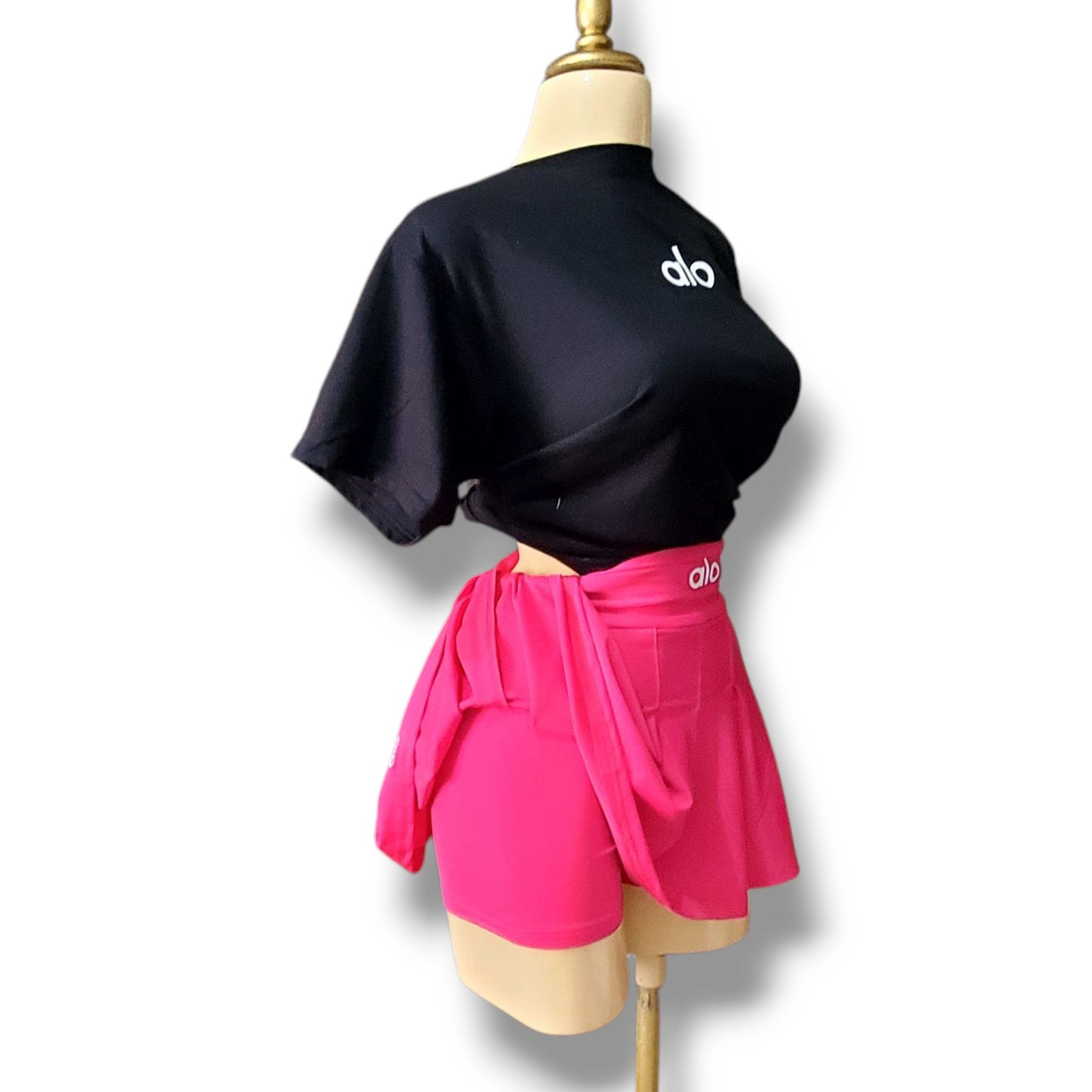Falda deportiva plisada con short incluido (imitación Alo)