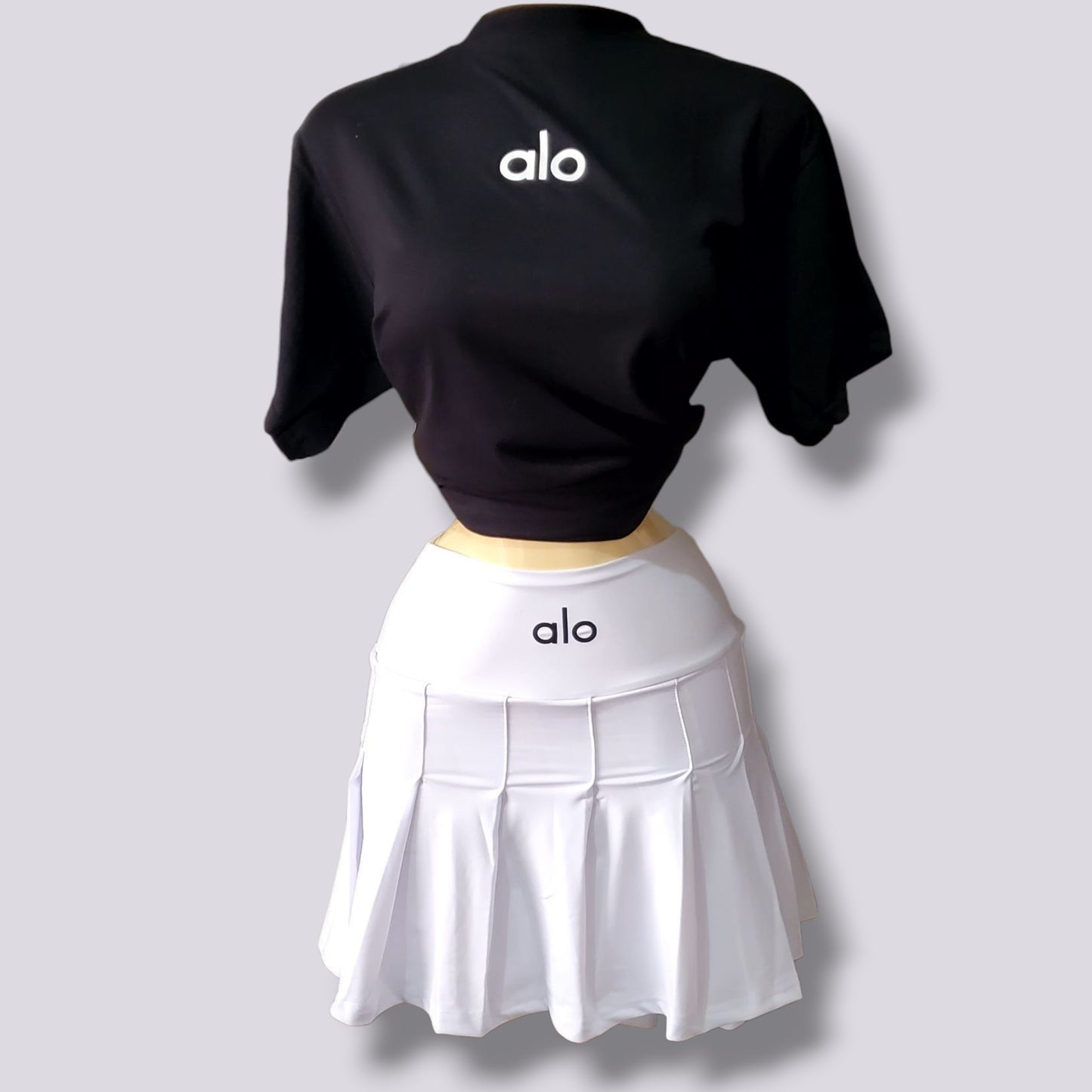 Falda deportiva plisada con short incluido (imitación Alo)