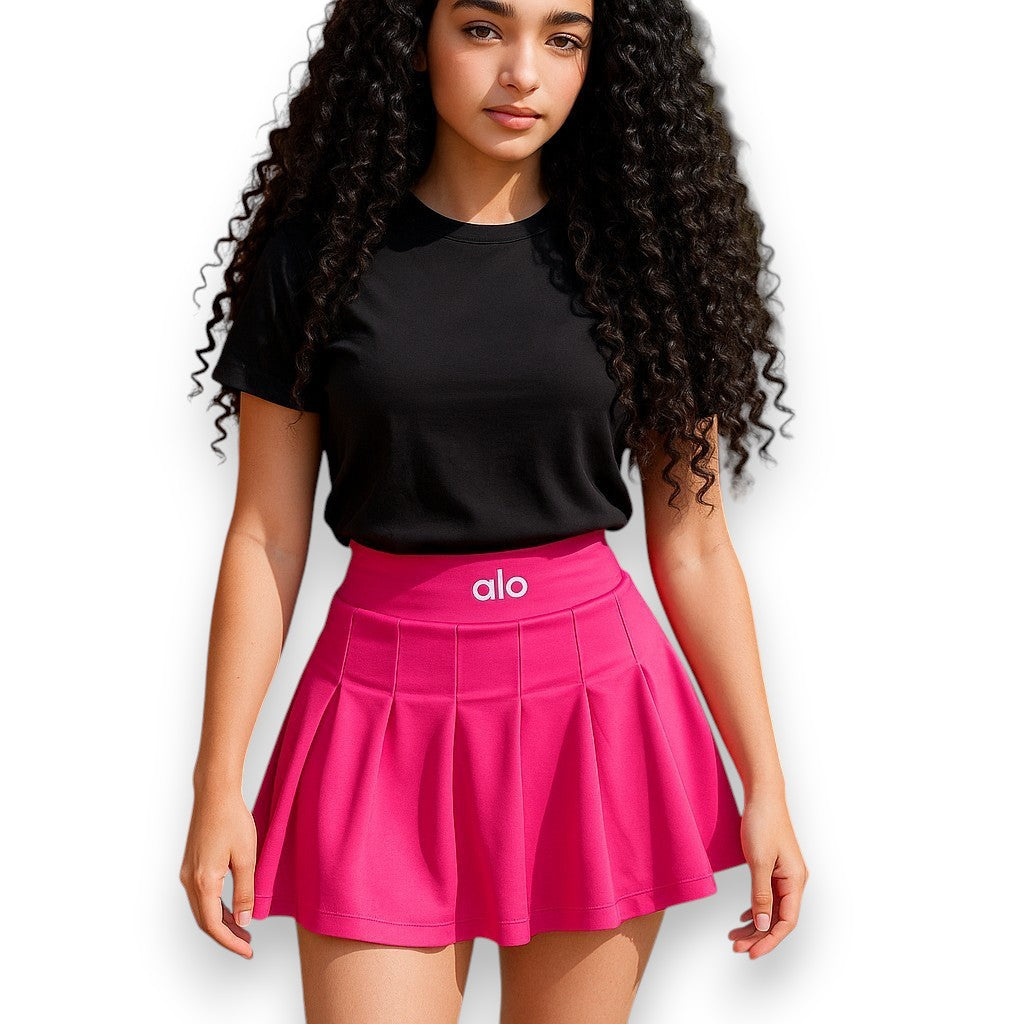 Falda deportiva plisada con short incluido (imitación Alo)