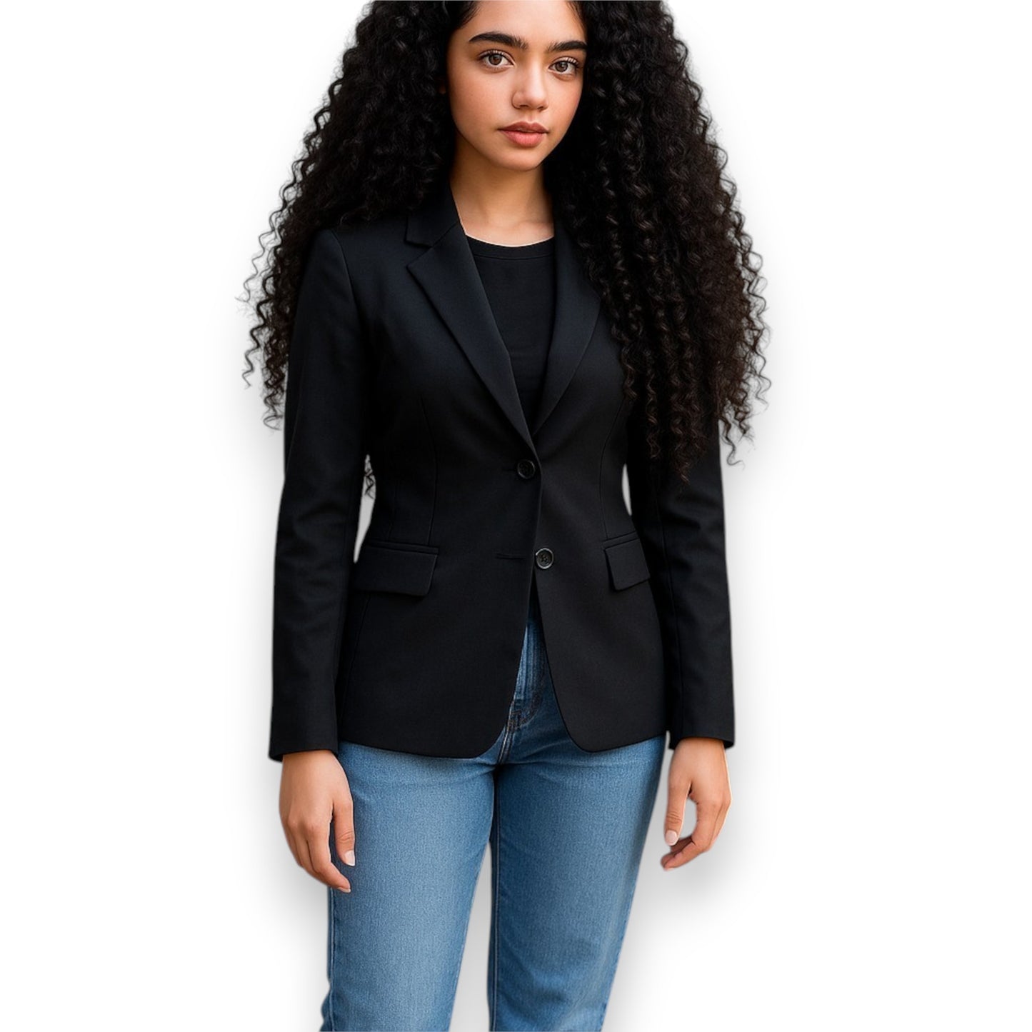 Blazer clásico de dama – Corte de dos botone