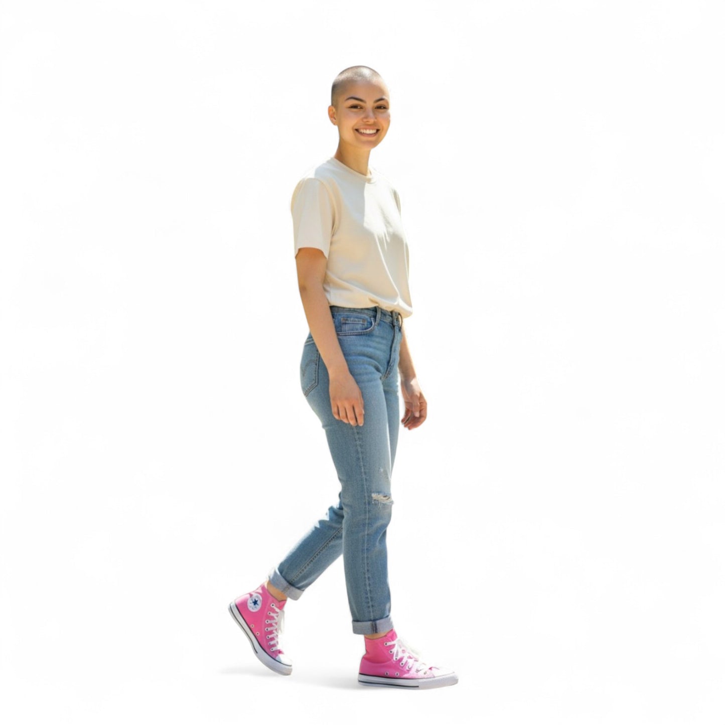 Tenis Converse All Star Hi Rosa