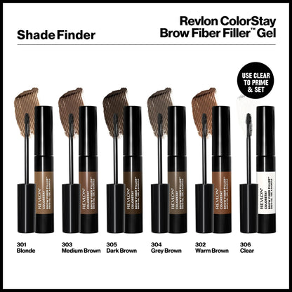 COLORSTAY BROW FIBER FILLER REVLON