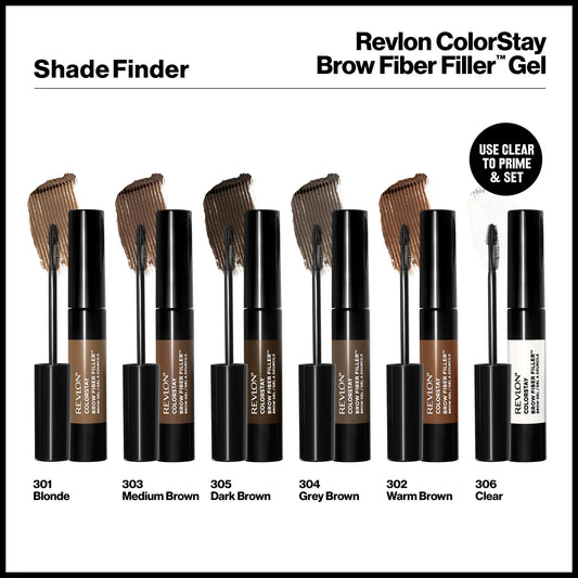 COLORSTAY BROW FIBER FILLER REVLON