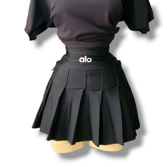 Falda deportiva plisada con short incluido (imitación Alo)
