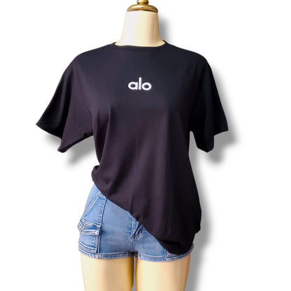 Playera con estampado tipo "Alo" – Talla oversize disponible